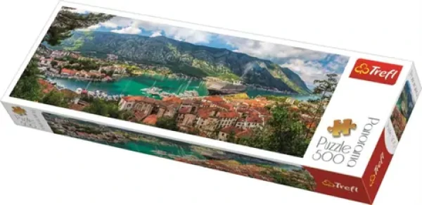 Trefl - Puzzle - Panoramatické puzzle Kotor Čierna Hora