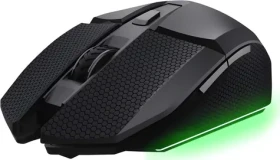 Trust GXT122 Felox+ čierna / Bezdrôtová herná myš / optická / 10000 DPI / 7 tlačidiel / USB + Bluetooth (25748)