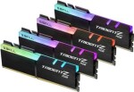 G.Skill Trident Z RGB 32GB (4x8GB) 4000MHz čierna / DDR4 / CL18-22-22-42 / 1.35V / XMP 2.0 / LED podsvietenie / dopredaj (F4-4000C18Q-32GTZRB)