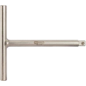 KS Tools 152.1172 3/8" kľúč s T-rúčkou na uchytenie frézovacej hlavy, 150 mm; 152.1172