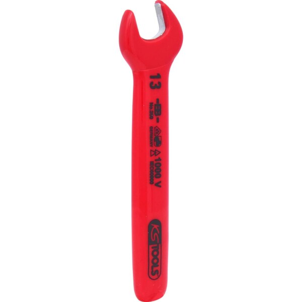 Vidlicový kľúč s ochrannou izoláciou, 13 mm KS Tools 117.1513; 117.1513