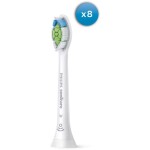 Philips Sonicare W2 Optimal White HX6068-12 biela / hlavica sonickej kefky 8 ks / štandardná veľkosť (HX6068/12)