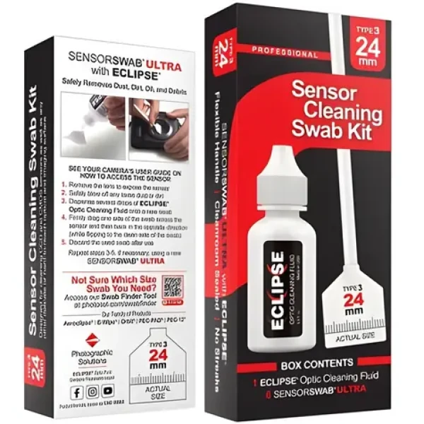 GGS PhotoSol Sensor Cleaning Swab Kit Eclipse 3 / Čistiaca sada / pre snímač fotoaparátu (448)