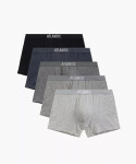 Boxerky Atlantic 5BMH-011 A'5 S-2XL černá L