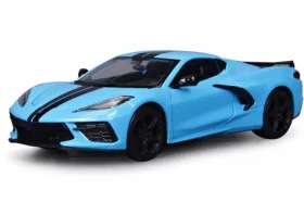 Maisto Chevrolet Corvette Stingray Coupe Z51 2020 modrá