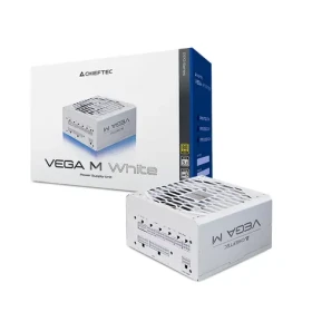 Chieftec Vega M PPG-1000-CW biela / Zdroj ATX / 1000W / ATX 3.1 / 80 PLUS Gold / Plne modulárne (PPG-1000-CW)