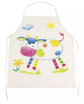 Goki Goki Bavlnená zástera na vymaľovanie