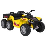Mamido Detská elektrická štvorkolka Quad Sport TX ATV žltá