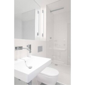 SLV 149772 LED nástenné svetlo 12 W chróm, biela; 149772