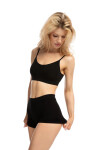 Dámske boxerky Bamboo shorts black - JULIMEX černá S