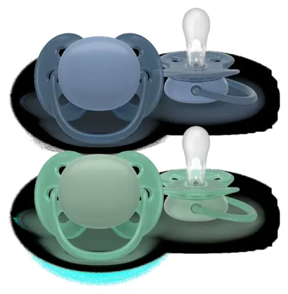Philips Avent Ultrasoft SCF091/42 / Cumlík / 6-18 mesiacov / chlapčenský / modrá, zelená / 2 ks
