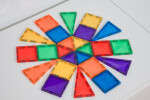 Connetix Connetix Tiles - Magnetická Stavebnica Dúhová Mini 24 ks