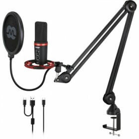 MOZOS PM1000-PRO USB / stolný mikrofón s ramenom / kondenzátorový / pop filter / USB-C (PM1000-PRO)