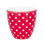 GREEN GATE Mini latte cup Dotty Red 130 ml
