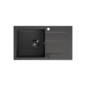 Kuchinox - SHIRE granitový drez 1-kom s odkvapkávačom SBS_711Y