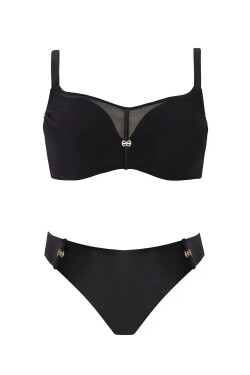 Dámske dvojdielne plavky Silke 6 S940V1SL6 Black - Self 44D