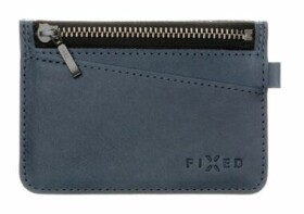FIXED Coins Kožená peňaženka z pravej hovädzej kože modrá (FIXW-SCO2-BL)