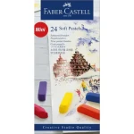 Faber-Castell Mini Pastely suché - papierová krabička 24 ks (128224)