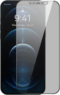 Baseus SGQP051202 Tvrdené sklo s privátnym filtrom pre Apple iPhone 12 Pro Max / 0.3 mm (SGQP051202)