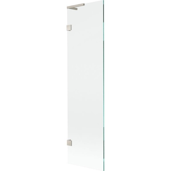 MEXEN/S - Lunar L vaňová zástena FIX 50 x 150, transparent, nikel kartáčovaný 897L-050-000-97-00