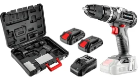 Graphite 58G020-SET2 / Aku príklepový vŕtací skrutkovač / 18 V / 2x 2 Ah + nabíjačka + kufrík (58G020-SET2)