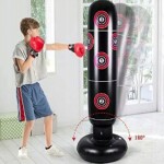 Aptel Nafukovacie boxovacie vrece 160 cm + boxerské rukavice