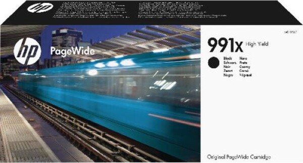 HP originálny Čierny wkład atramentowy o zwiększonej pojemności 991X PageWide (M0K02AE)