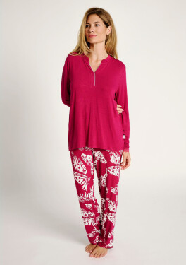 Dámske pyžamo Muydemi 12011001 M fuxia