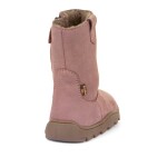 Dievčenské zimné barefoot topánky ZERU TEX BOOT Dark Pink, Froddo, G3160242-3, ružová - 24