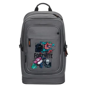 BAAGL Školský batoh Cubic Fortnite Squad GRS / Tri komory / 29 l / 1200 g / Reflexné prvky