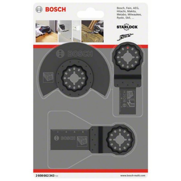 Bosch Accessories 2608662343 ACZ 85 EC, AIZ 20 AB, AIZ 24 EC sada multifunkčného náradia 3-dielna 1 sada; 2608662343