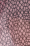 Dámske pareo 13 D95CH - 41a čierne s geometrickým vzorom - Self UNI