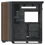 APNX V1 Midi-Tower ATX case čierna-drevo / ATX / 3x 360 mm ARGB / 1x 120mm ARGB / bez zdroja / priehľadná bočnica (APCM-VI01103.11)