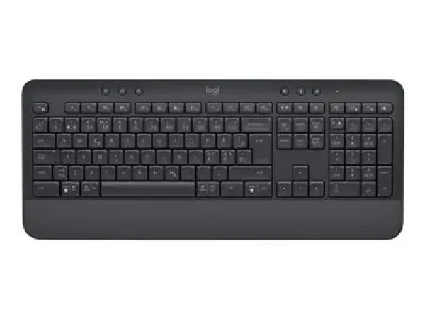 Logitech K650 Graphite / Bezdrôtová klávesnica / BT / 2.4GHz / HUN International Layout (920-010949)
