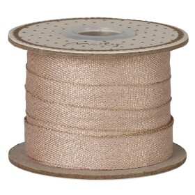 Maileg Dekoratívna stuha Light Rose/Gold – 10 m