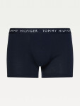 Tommy Hilfiger Spodky UM0UM02325 Námornícka modrá/sivá/červené pruhy S