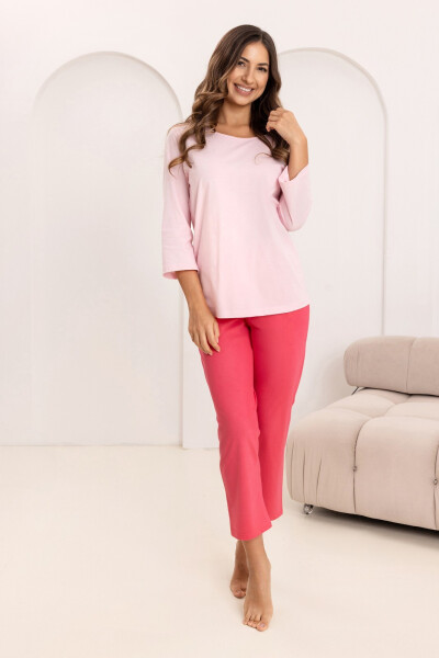 Regina 744 3/4 S-XL W26 dámske pyžamo Béžová L