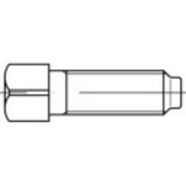 TOOLCRAFT TO-5381538 štvorhranné skrutky M20 100 mm štvorhran DIN 479 ocel 10 ks; TO-5381538