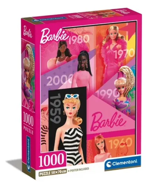 Clementoni PUZZLE 65 rokov Barbie