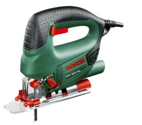 BOSCH PST 800 PEL / Priamočiara píla / 530 W / zdvih 20 mm / sklon 45 ° / rez do dreva 80 mm (06033A0100)