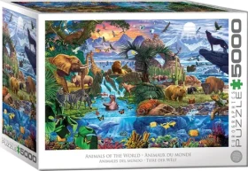 EUROGRAPHICS Puzzle Zvieratá sveta