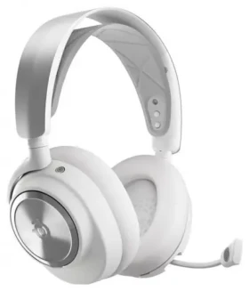 SteelSeries Arctis Nova Pre biela / Herné bezdrôtové slúchadlá / mikrofón / BT 5.0 / USB-C / až 44h (61524)