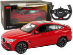 RASTAR Auto na diaľkové ovládanie R/C BMW X6 M Rastar 1:14 červené