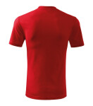 Ťažké unisex tričko červené M