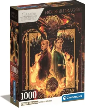 Clementoni PUZZLE Hra o tróny: Rod Draka