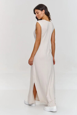 Denné šaty M873 béžové - Makadamia 36/S