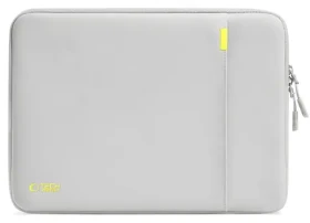 Tech-Protect Defender šedá / Taška pre notebook / 13-14" / polstrovaná / 4 vrecká / nastaviteľný popruh