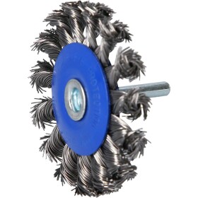 Brilliant Tools Kotúčová kefa, viazaná, Ø 75 mm s 6 mm násadou BT103109 1 ks; BT103109