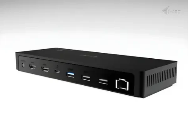 I-TEC Thunderbolt 4 Triple Display čierna / Dokovacia stanica / 2x HDMI 144Hz / USB-C / LAN / PD 160W (TB4TRIPLEDOCKPDIT)