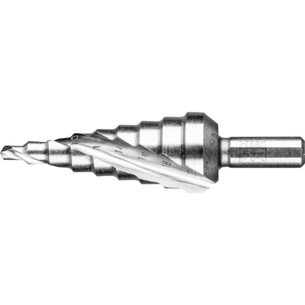 PFERD TOOLS 25204073 HSS stupňovitý vrták, délka 75 mm, 1 ks; 25204073